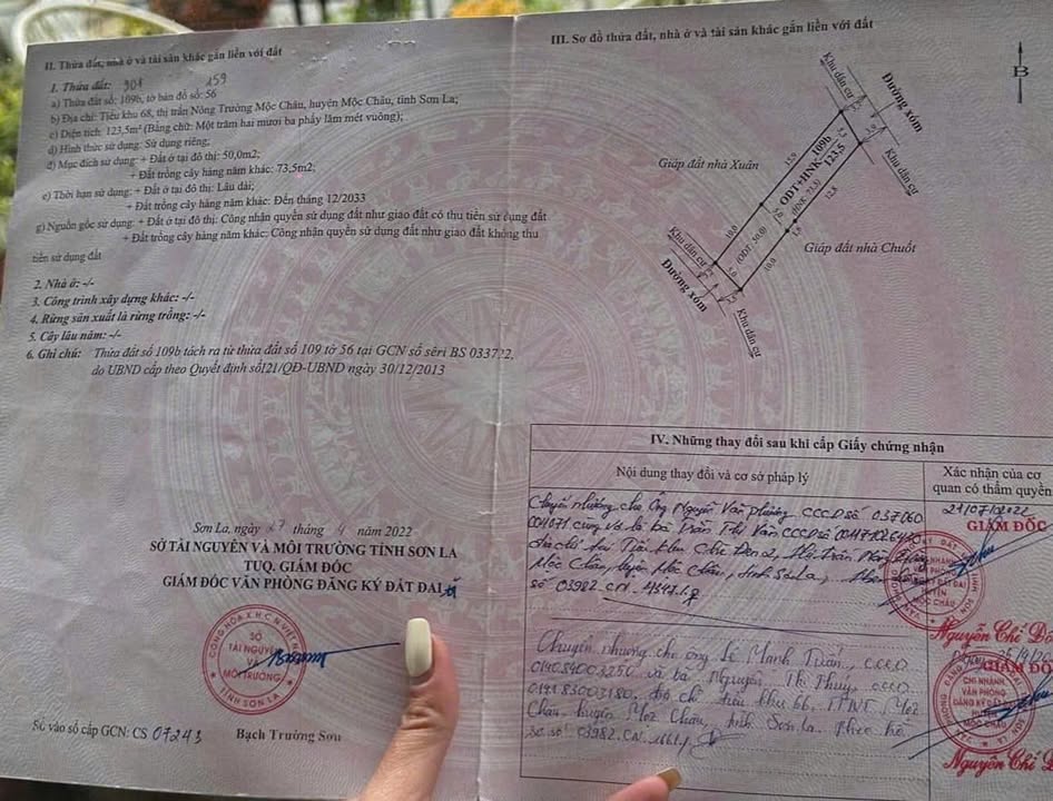 Đất nền Tiểu khu 68, Mộc Châu 130m² giá 1.55 tỷ - Cơ hội đầu tư hấp dẫn!