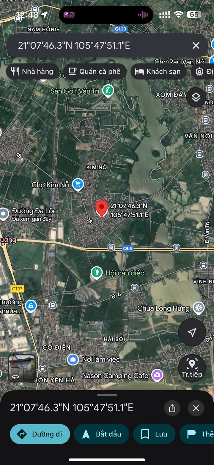 Đất góc Kim Nỗ, Đông Anh 215m² giá chỉ 7x triệu - Cơ hội đầu tư tuyệt vời!