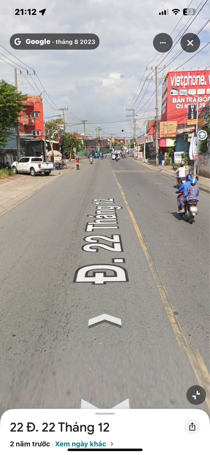 Mặt bằng kinh doanh cho thuê đường 22 Tháng 12 An Phú 555m² - Vị trí đắc địa gần vòng xoay!