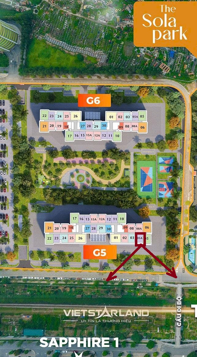 Căn hộ 1 phòng ngủ Tòa G5 Tây Mỗ 48m² giá 4.58 tỷ - Mật độ cư dân thấp, đầy đủ tiện ích!