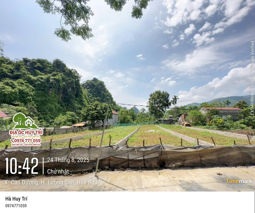 Đất nền nghỉ dưỡng 1023m² xã Cao Dương - Giá chỉ 4 tỷ, pháp lý rõ ràng!