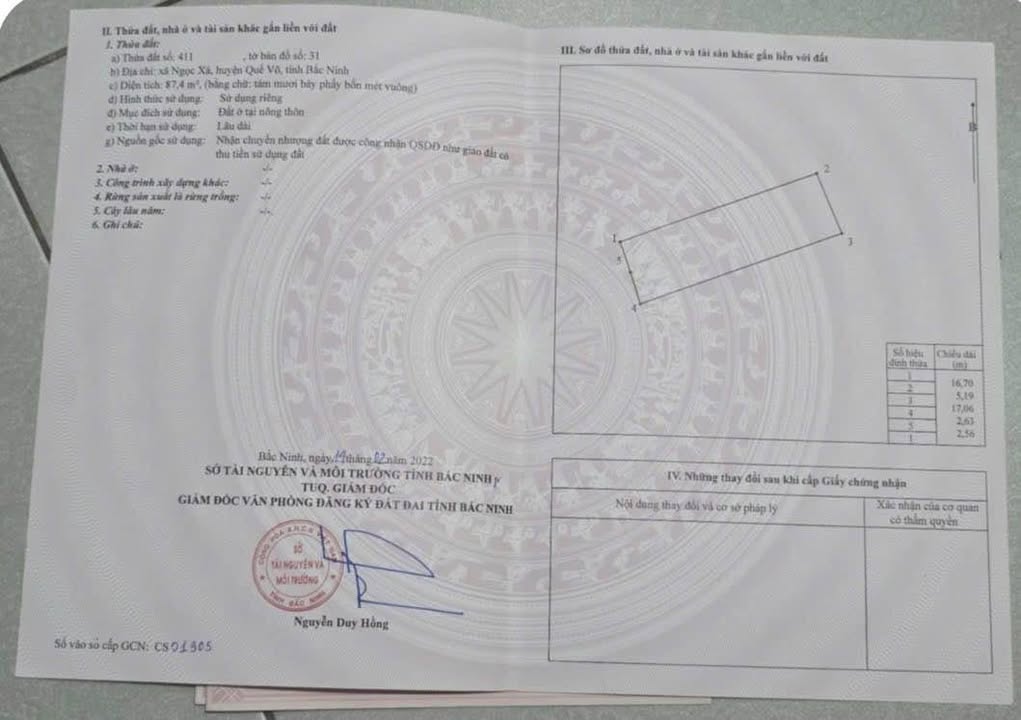 Đất nền 128m² TDP Cựu Tự, Đào Viên giá 900 triệu - Cơ hội đầu tư sinh lời hấp dẫn!