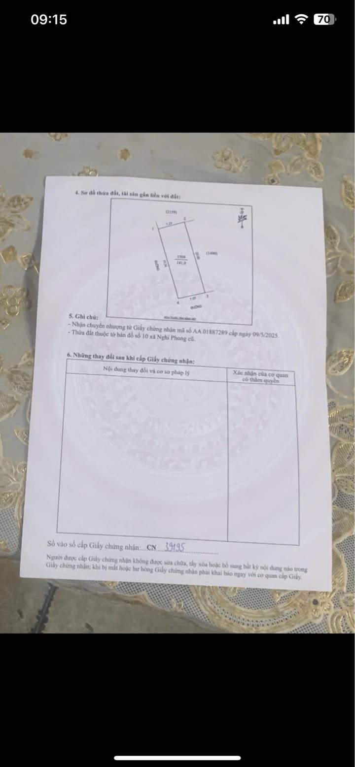 Đất nền góc 141m² tại Nghi Phong - Đầu tư sinh lời ngay!