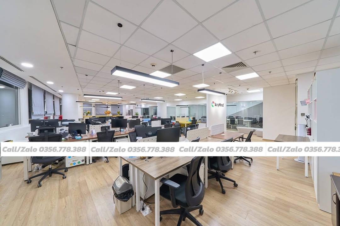 Cho thuê văn phòng 340m² tại Charmvit Trần Duy Hưng - Giá 56 triệu/tháng