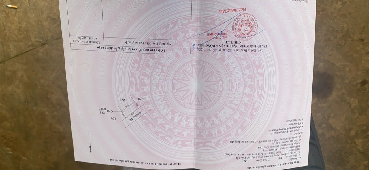 Đất thổ cư Pơng Drang 700m² - Sổ đỏ chính chủ, giá bán thỏa thuận!