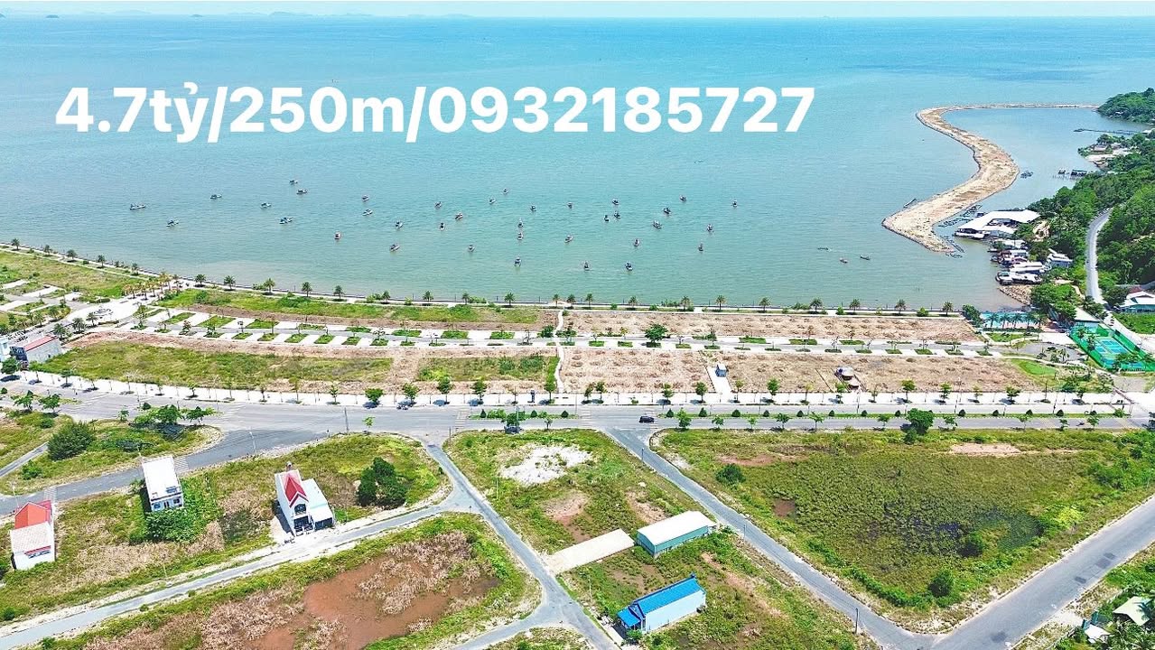 Đất biệt thự biển Hà Tiên Venice Villas 260m² giá 4.7 tỷ - Sổ đỏ chính chủ, đầu tư lý tưởng!