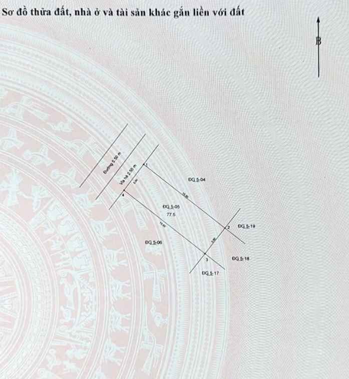 Đất đấu giá Kim Chung, Hoài Đức 78m² - Vị trí đẹp, đầu tư sinh lời!