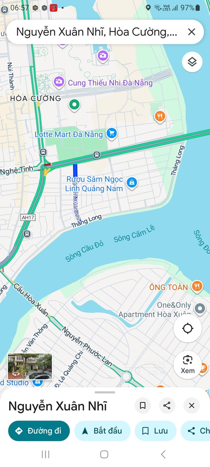 Nhà phố Nguyễn Xuân Nhĩ Hải Châu 109m² giá 8.15 tỷ - Dọn vào ở ngay!