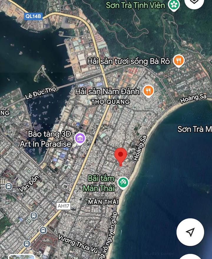 Đất 2 mặt tiền Phan Bá Phiến, Sơn Trà 235m² giá 25 tỷ - Cơ hội đầu tư hiếm có!