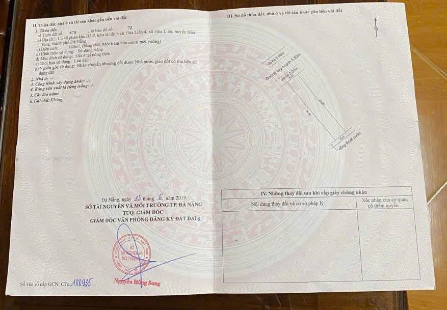 Đất nền Hòa Liên Đà Nẵng 140m² giá 2.74 tỷ - Đầu tư sinh lời nhanh!