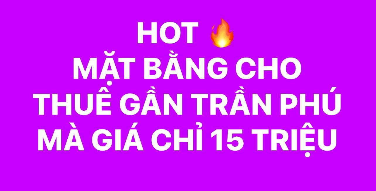 Nhà cho thuê kinh doanh hẻm Trần Phú Nha Trang 90m² giá 15 triệu - Vị trí đắc địa thuận lợi!