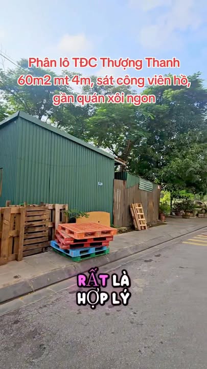 Đất nền Thượng Thanh Long Biên 60m² giá 15 tỷ - Vị trí đẹp, tiềm năng lớn!