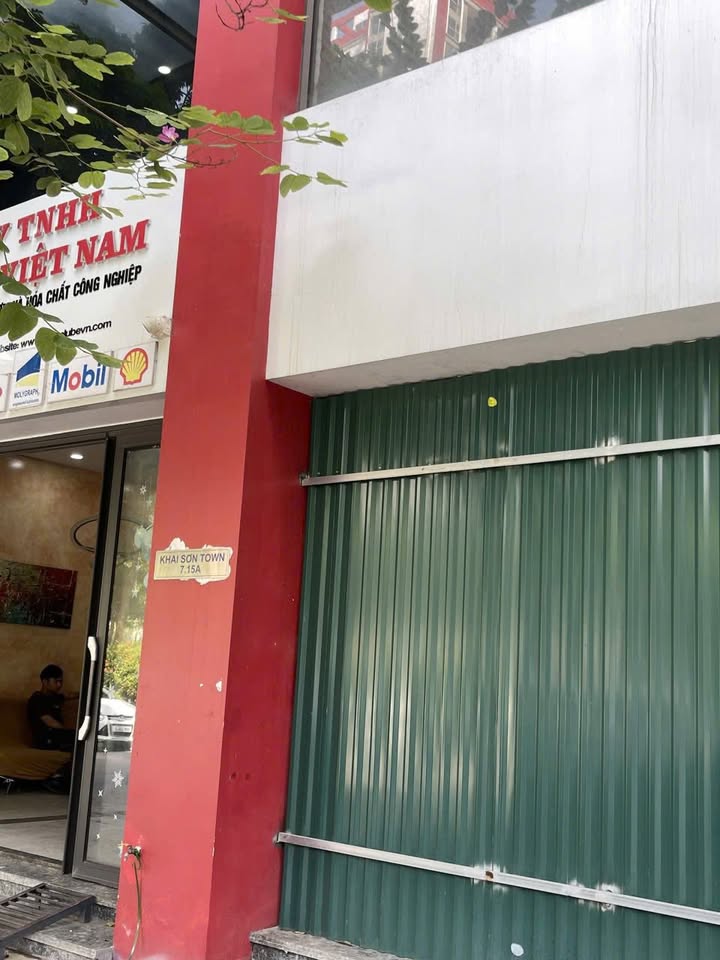 Cho thuê nguyên căn liền kề Khai Sơn 77m² giá 15 triệu - Lô góc mặt tiền công viên