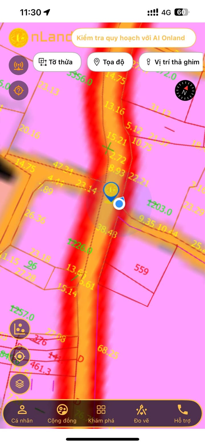 Đất 2 mặt tiền An Phú 4, An Hòa, Trảng Bàng 888m² - Giá thỏa thuận, chính chủ!