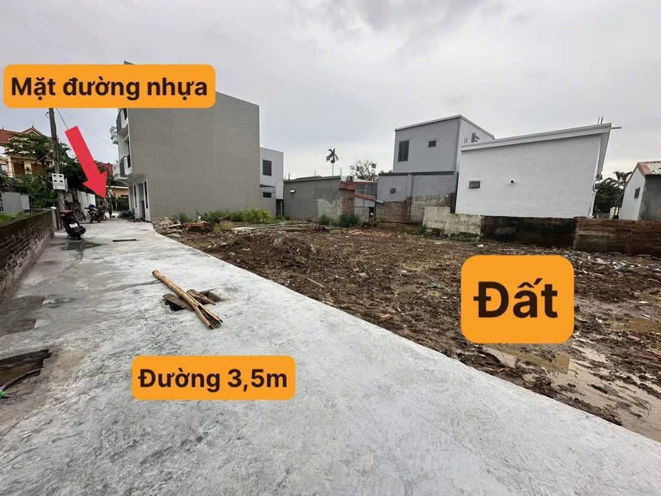 Đất nền Lương Quy, An Dương 55m² giá 1.1 tỷ - Ô tô đỗ trước đất!