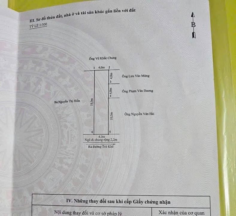 Đất nền 72m² ngõ 168 Trữ Khê, Kiến An - Ô tô vào tận nhà chỉ 1.99 tỷ!