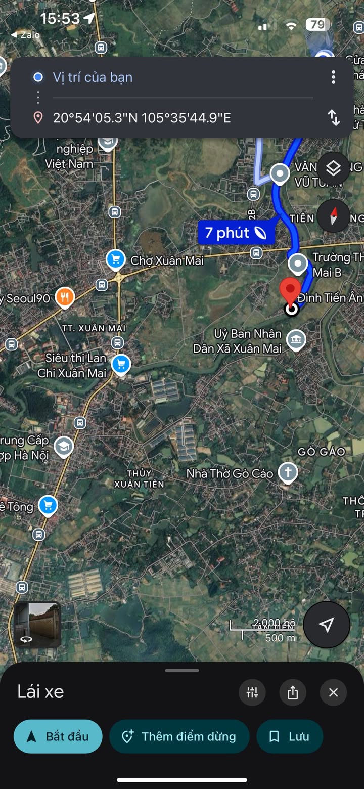 Đất nền Xuân Mai, Chương Mỹ 134m² giá 2.2 tỷ - Đầu tư sinh lời dễ dàng!