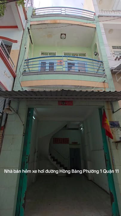 Nhà phố Hẻm 4m Hồng Bàng, Q11 - Diện tích 37.4m² - Giá 5.5 tỷ, bớt lộc!