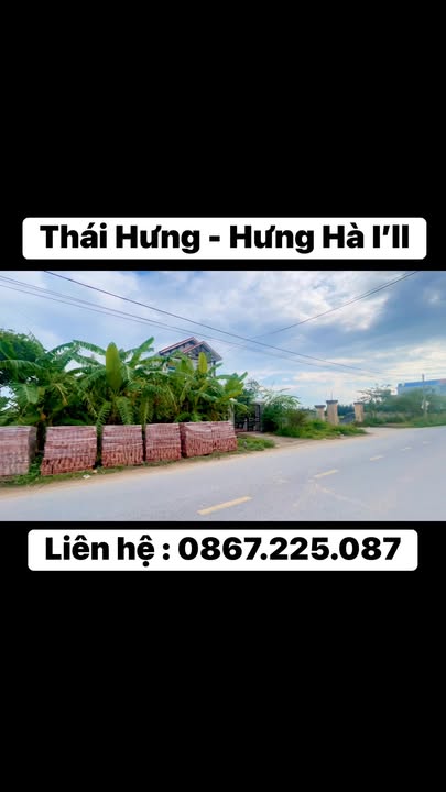 Đất thổ cư Thái Hưng 100m² giá thỏa thuận - Sổ đỏ chính chủ, đầu tư sinh lời!