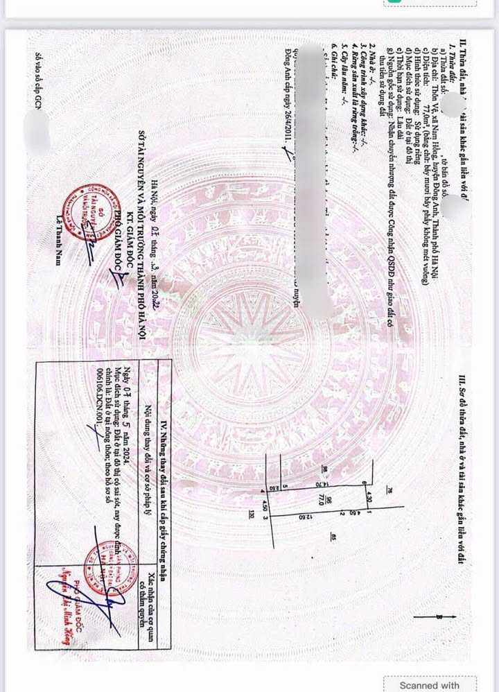 Đất nền Nam Hồng Đông Anh 77m² chỉ 5x triệu/m² - Cơ hội đầu tư lý tưởng!