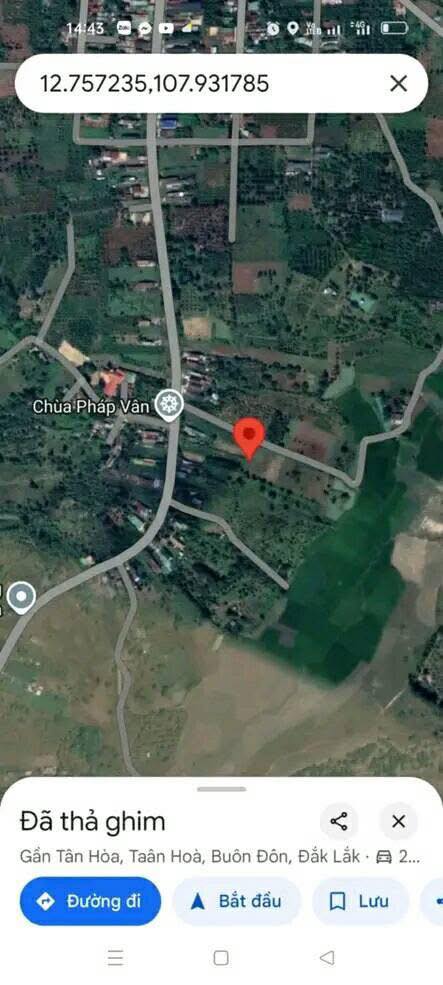 Đất nền 4 sào tại Tân Hòa, Buôn Đôn - Giá 2.1 tỷ, gần TL 1 chỉ 150m!