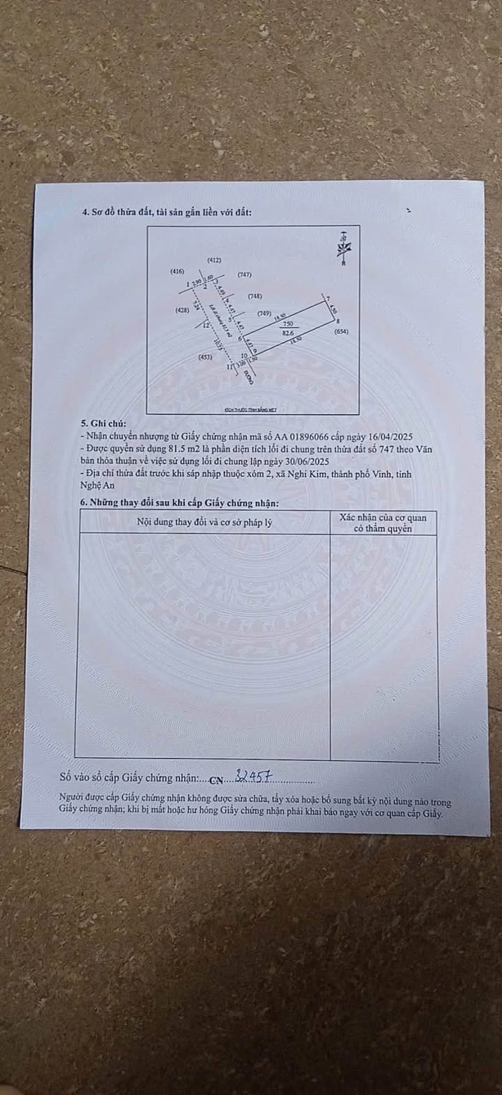 Đất nền Nghi Kim Vinh 82m² giá 900 triệu - Cơ hội đầu tư hấp dẫn!