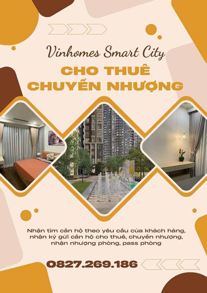 Căn hộ cho thuê tại Vinhomes Smart City Tây Mỗ - Giá chỉ từ 6 triệu/tháng!
