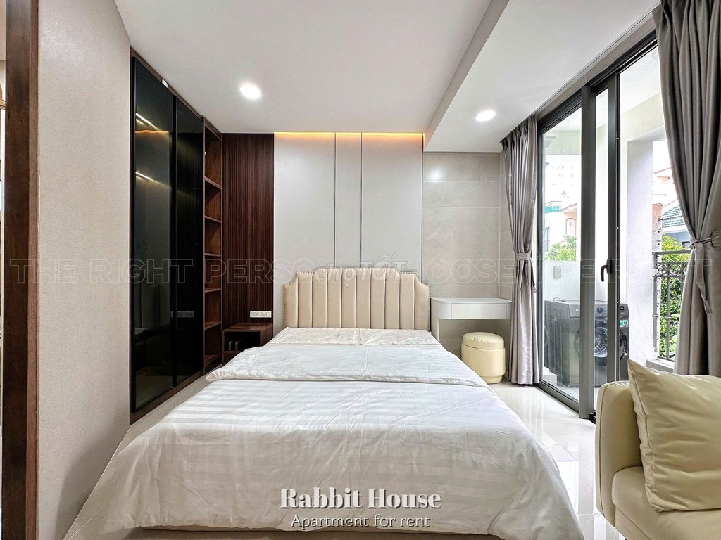 Căn hộ 1PN Đinh Bộ Lĩnh 35m² giá 9.5 triệu - Nội thất cao cấp, sang trọng!