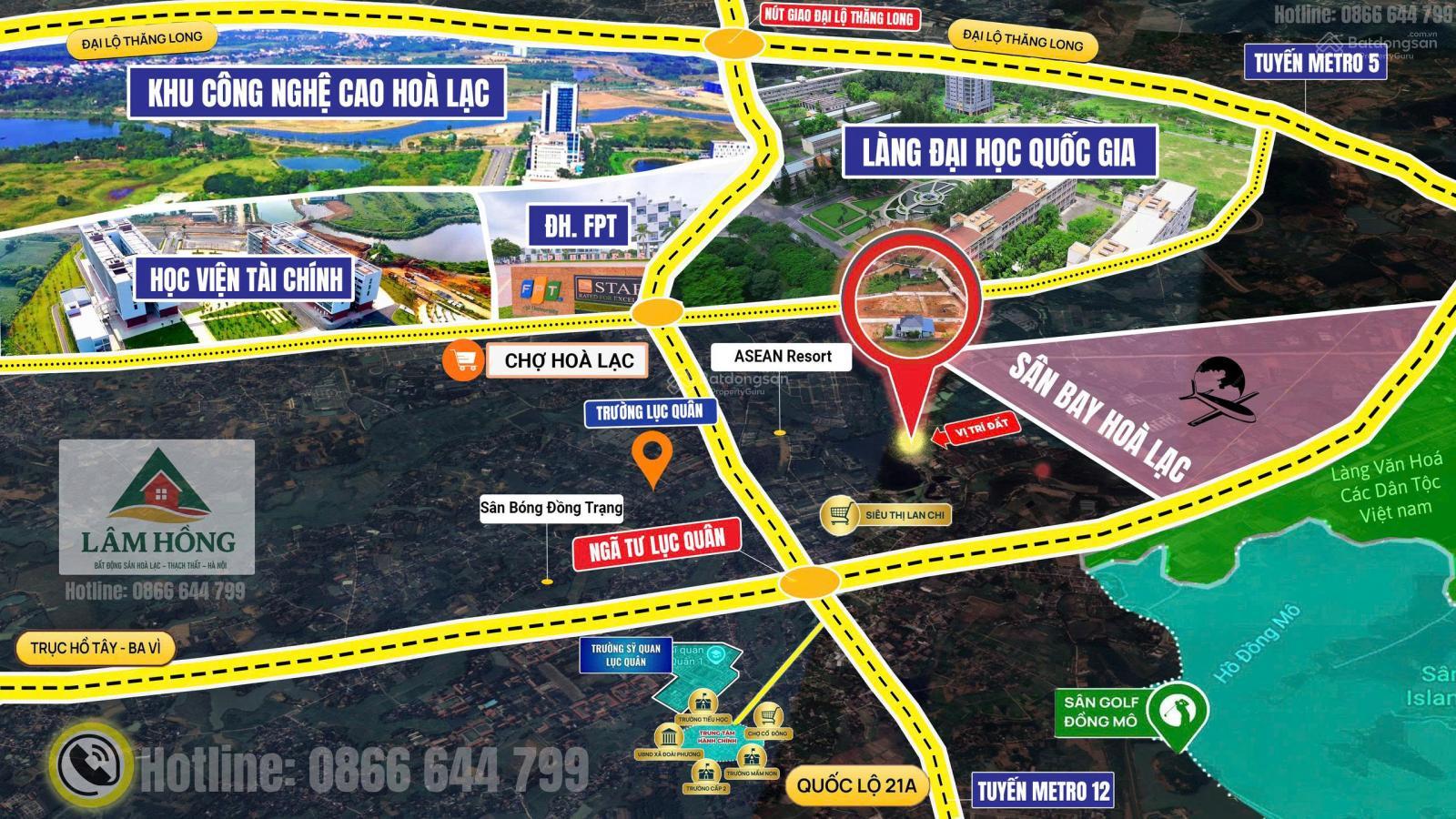 Đất nền Cổ Đông, Sơn Tây 100m² giá thỏa thuận - Pháp lý rõ ràng, đầu tư sinh lời!