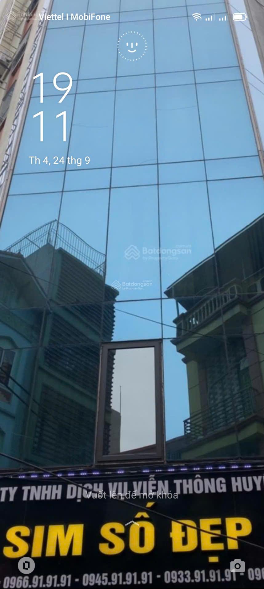 Cho thuê văn phòng tầng 8 tại số 26 ngõ 126 Mễ Trì Hạ, 100m² chỉ 10 triệu/tháng