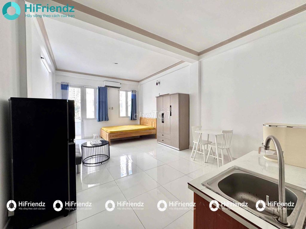 Căn hộ studio Quận 8 34m² giá 5.5 triệu - Full nội thất, tiện ích xung quanh!