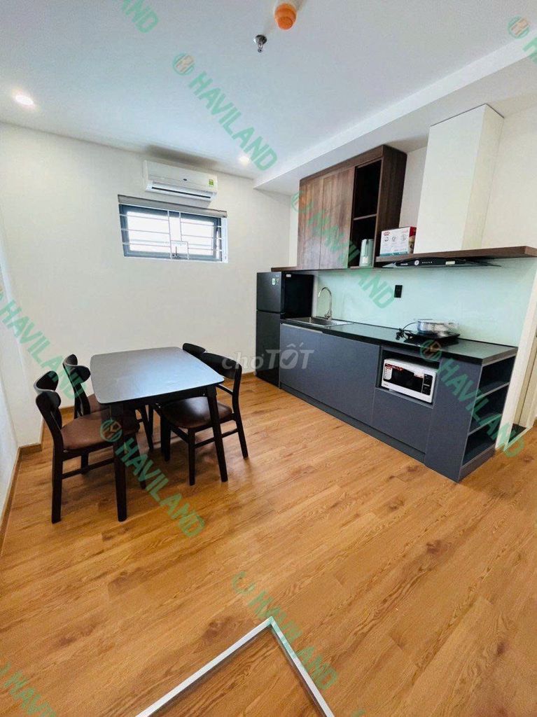 Căn hộ 1PN Trưng Nữ Vương 50m² giá 7.5 triệu - Hồ bơi sang trọng, tiện nghi!