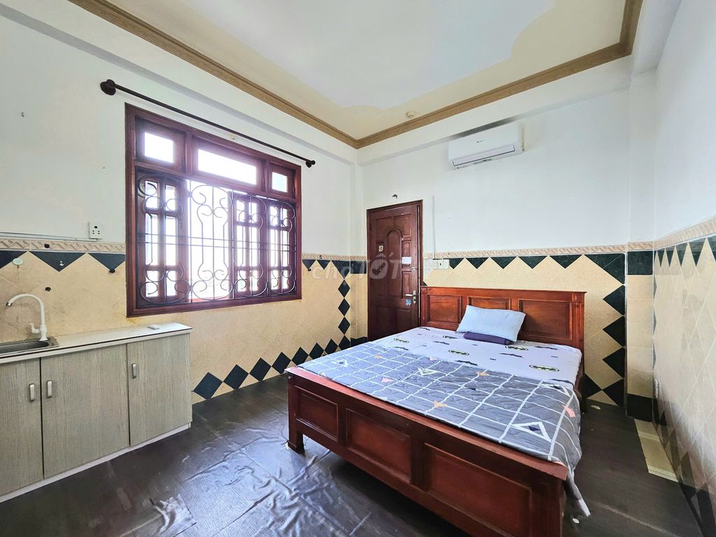 Phòng trọ Đường Lê Văn Khương 15m² giá 2.4 triệu - Full nội thất, tiện nghi