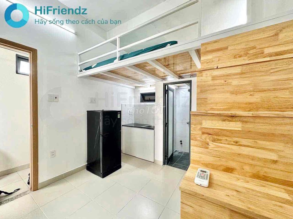 Căn hộ FULL NỘI THẤT 25m² gần Ngã tư Hàng Xanh, Quận Bình Thạnh - Tiện nghi tuyệt vời!