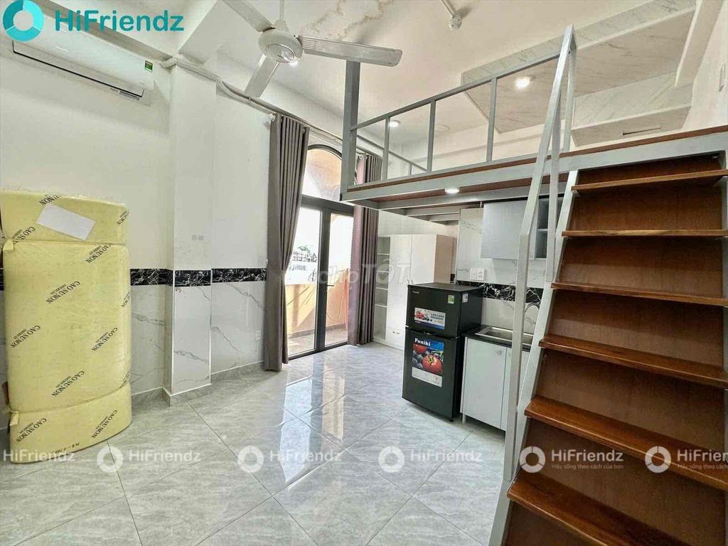 Căn hộ Duplex cho thuê tại Gò Vấp 50m² giá 5.8 triệu - Nội thất sang trọng, thoáng mát!