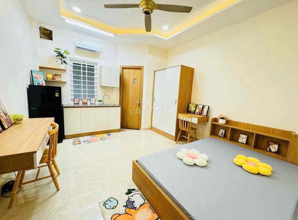 Căn hộ cho thuê Nghĩa Phát, Tân Bình 40m² giá 5,7 triệu - Full nội thất, tự do giờ giấc!