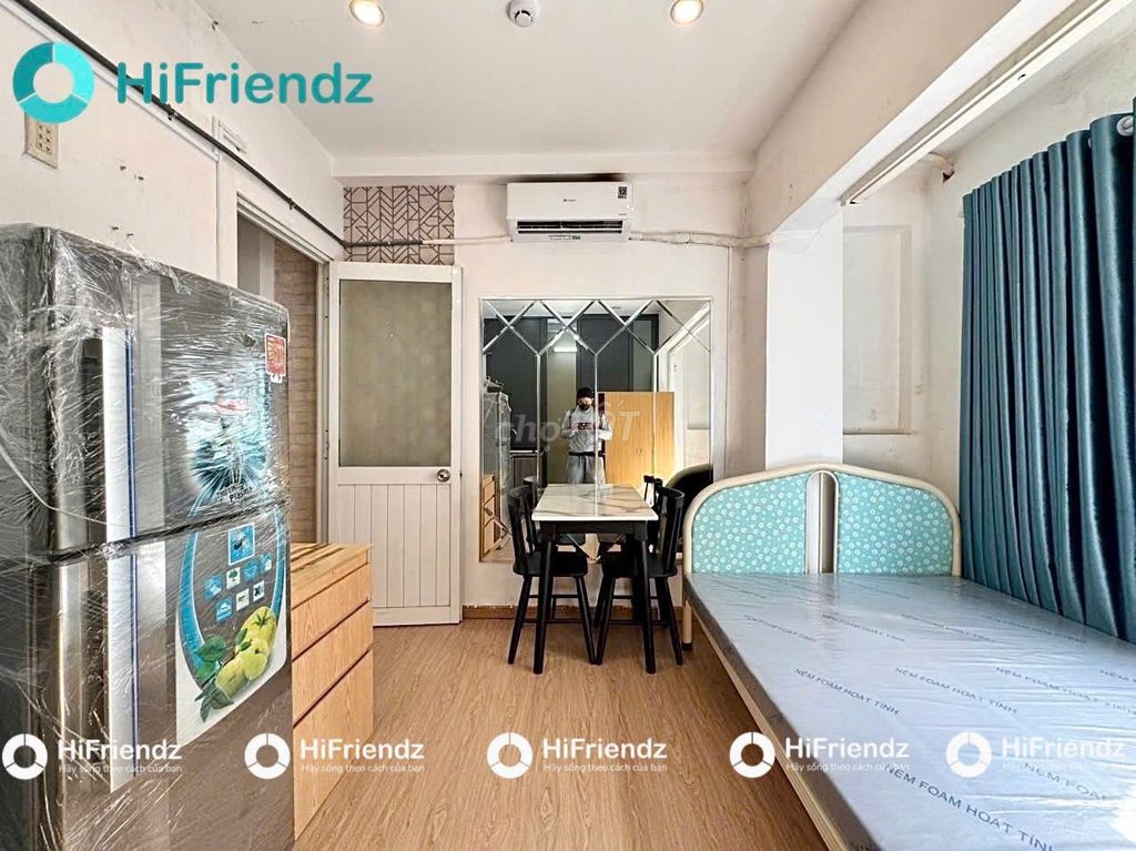 Căn hộ Studio Lê Lai, Tân Bình 20m² giá 5.3 triệu - Full nội thất, gần trung tâm