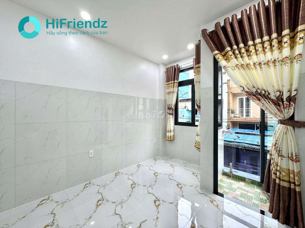 Căn hộ mới xây Dương Bá Trạc, Quận 8 - 25m² giá 4 triệu - Sẵn sàng vào ở!