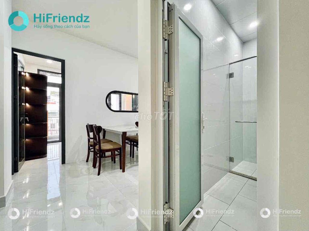 Căn hộ dịch vụ 1PN tại Bình Thạnh 45m² giá 9 triệu - Không giới hạn người ở!
