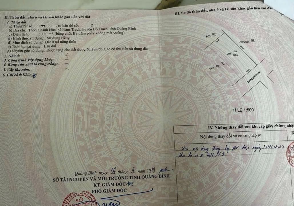 Đất nền Nam Trạch, Bố Trạch 300m² giá 680 triệu - Sổ đỏ chính chủ, thương lượng ngay!