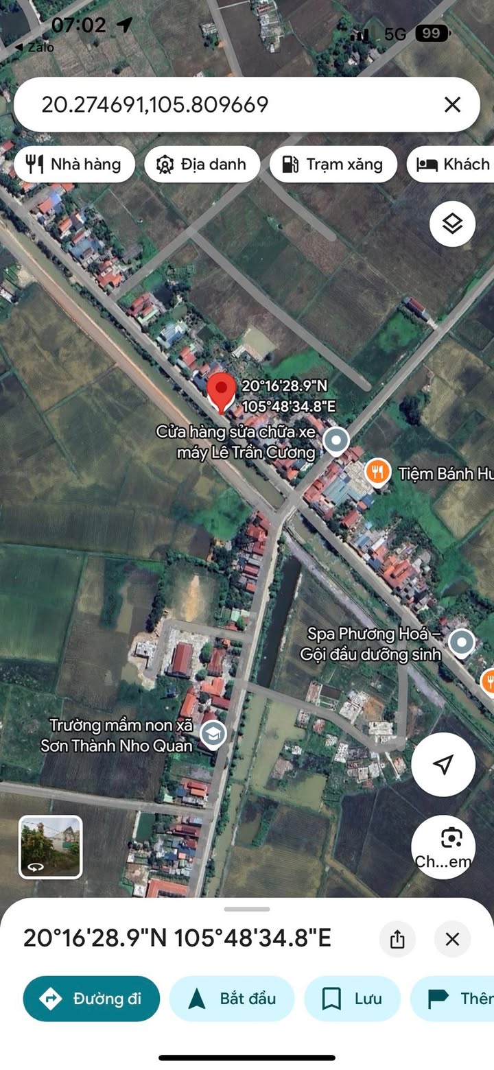 Đất nền Sơn Thành, Nho Quan 161m² giá 1.3 tỷ - Cơ hội đầu tư hấp dẫn!