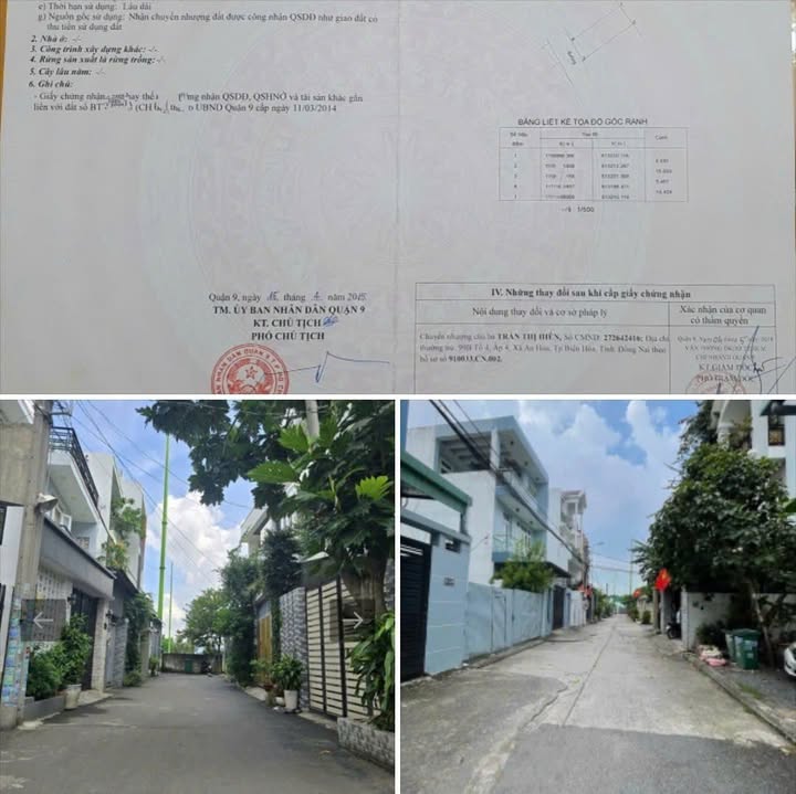 Nhà riêng Tăng Nhơn Phú B, Q9 80m² giá 5 tỷ - Cơ hội đầu tư tuyệt vời!