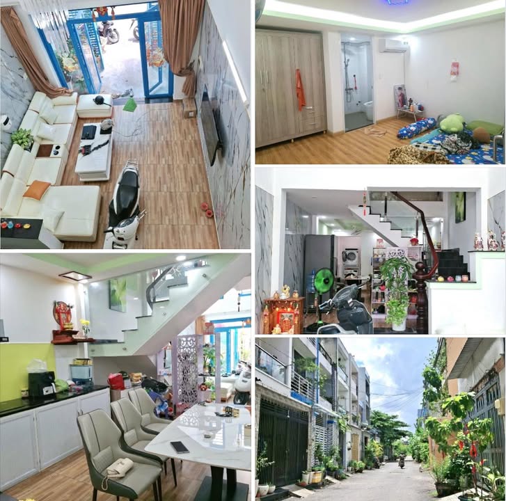 Nhà 3 tầng đường xe hơi 6m KDC Gò Cát, Thủ Đức - Giá 5.2 tỷ - Đầu tư sinh lời!