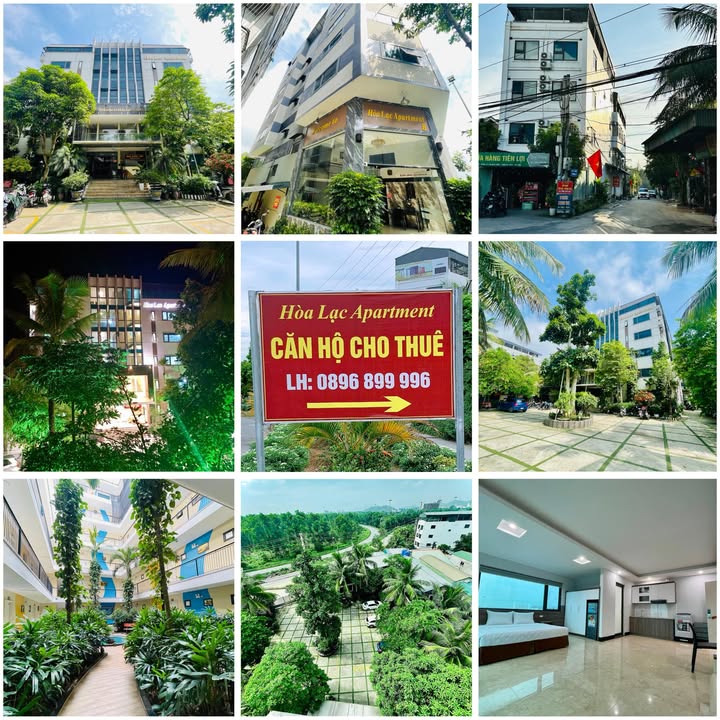 Căn hộ cho thuê tại Hòa Lạc 30m² - Nội thất đầy đủ, giờ giấc tự do!