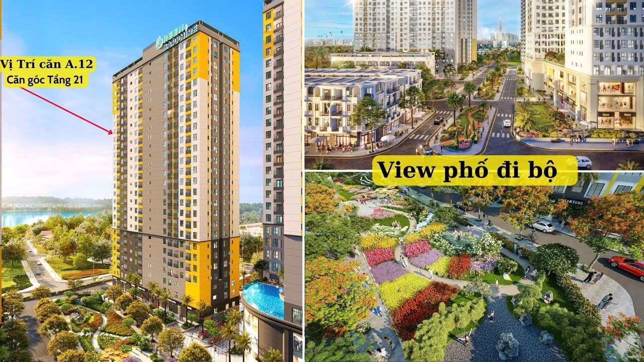 Căn hộ cho thuê Bcons Sala Dĩ An 56m² giá 6 triệu - Nhà trống, ở ngay!