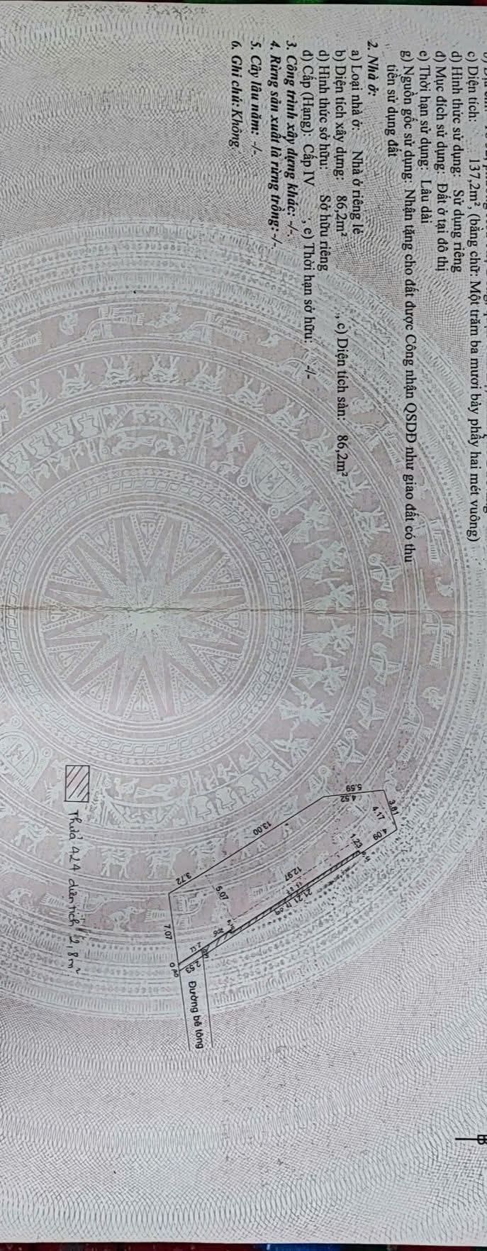 Nhà vườn Cẩm Lệ 137m² giá 3.37 tỷ - Khu trung tâm sầm uất!