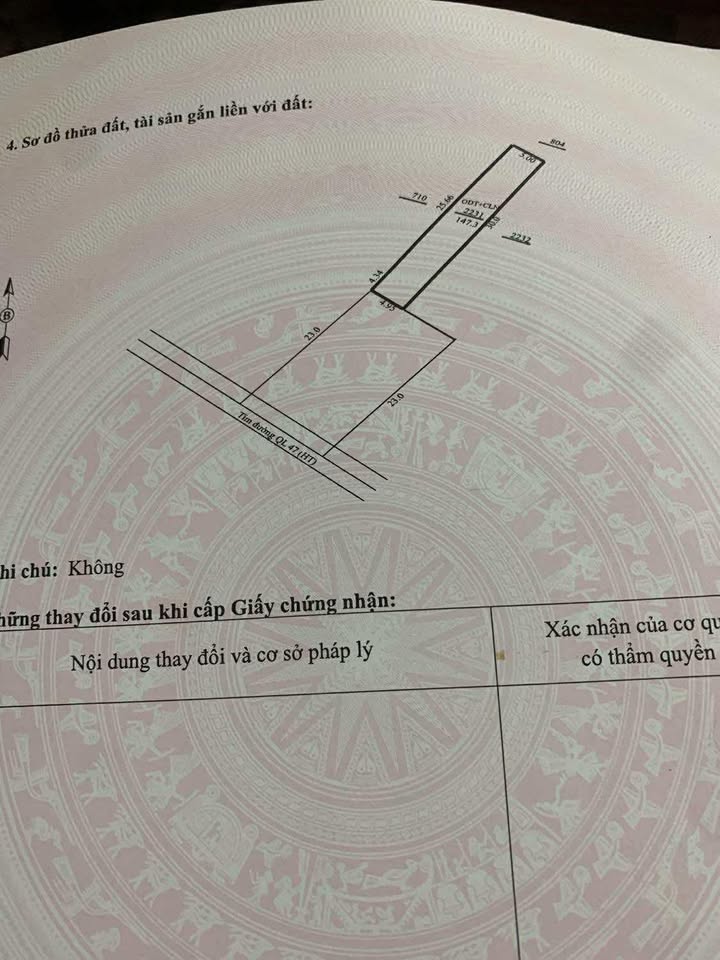 Đất tặng nhà cấp 4 mặt đường QL47, phường Quảng Phú, 148m² - Giá chỉ 4.5 tỷ thương lượng!