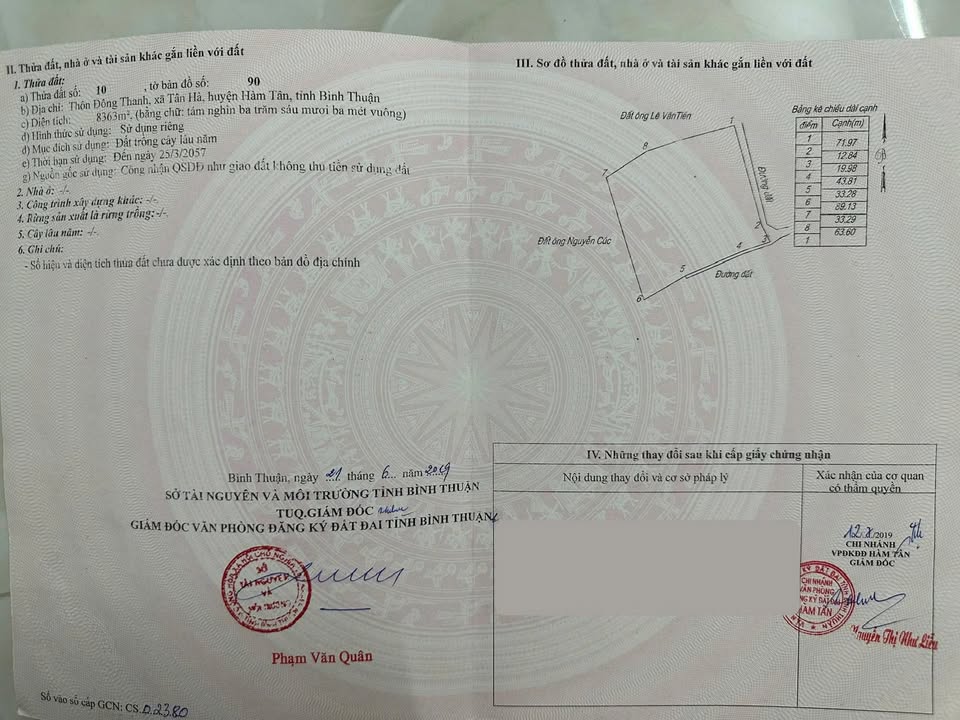 Đất 2 mặt tiền Tân Xuân 8000m² giá 1.2 tỷ - Cơ hội đầu tư sinh lời vượt trội!