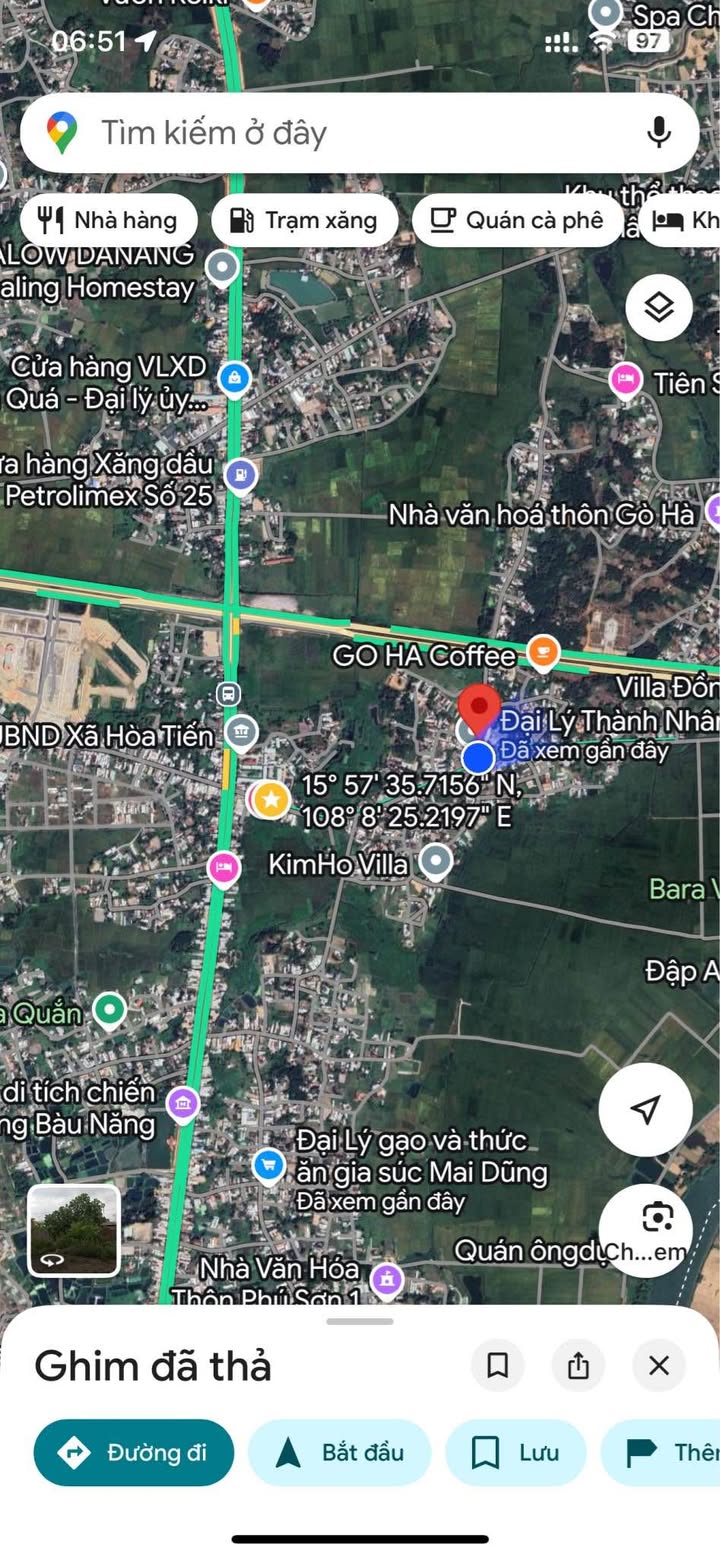 Đất đẹp Hòa Tiến, Đà Nẵng 270m² chỉ 2.5 tỷ - Sổ hồng sang tay!