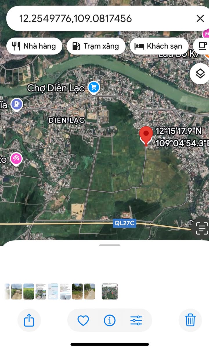 Đất thổ cư Diên Lạc, Diên Khánh 72,7m² giá chỉ 900 triệu - Sổ đỏ chính chủ, ô tô vào tận nơi!